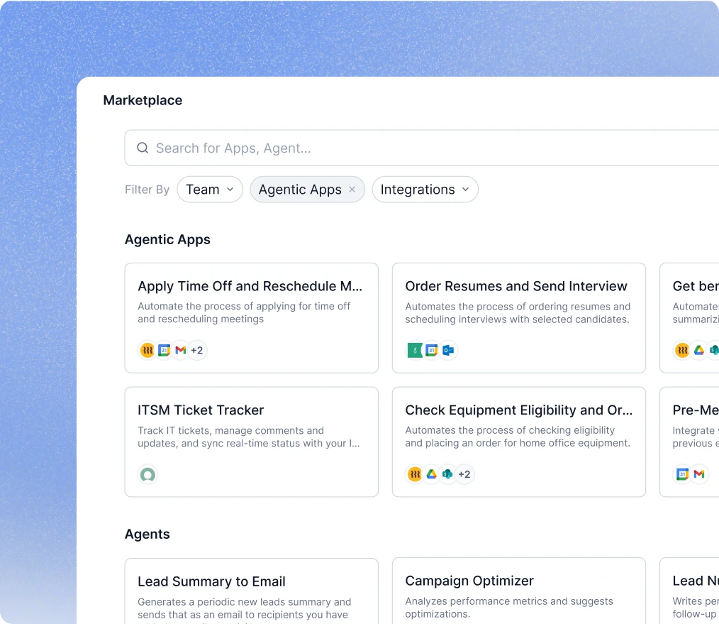 Accelerate AI Adoption With Pre Built AI Agents